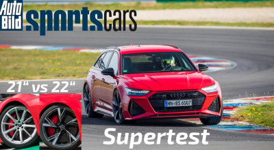 (VIDEO) Află cât de mult afectează diametrul jantelor performanțele unei mașini, pe exemplul unui Audi RS6 Avant - Photo