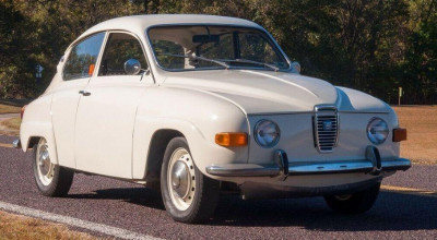 În SUA a fost scos la vânzare un Saab din 1969 echipat cu un motor electric, la un preț mai mult decât accesibil! - Photo