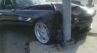 Protestatarii din SUA au furat un Alpina Z8 de circa 500.000 dolari și l-au înfipt într-un stâlp (VIDEO) - Photo