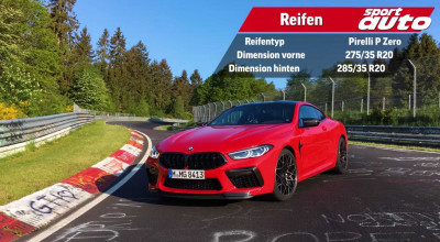 BMW M8 Competition a parcurs Iadul Verde în 7:32 minute! (VIDEO) - Photo