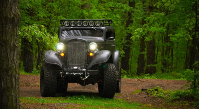 Hyperion, Off-roader custom-made cu linii retro conceput de un atelier din Rusia. - Photo