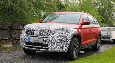 Noul Skoda Kodiaq vRS 2021 surprins de fotografii spioni - Photo
