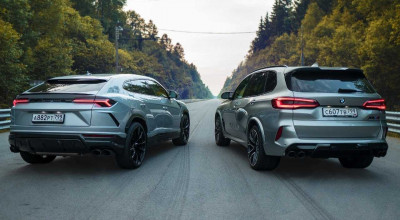 DSC OFF: BMW X5 M Competition versus Lamborghini URUS (VIDEO) - Photo