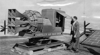 Chrysler a creat în 1940 cea mai puternică SIRENĂ din lume! Putea dispersa ceața, provocau ploi și amețeli! - Photo