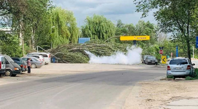Pericol de explozie la o benzinărie! Atenție Șofer, drum blocat de pe strada Petricani! - Photo