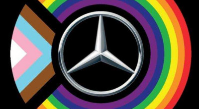 Și Mercedes-Benz USA și-a schimbat logo-ul în semn de suport pentru homosexuali și LGBTQ+ - Photo