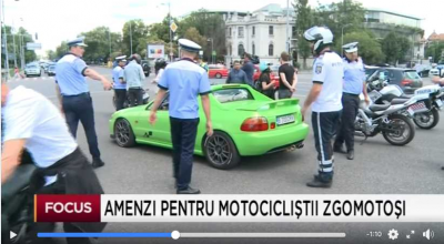 VIDEO: Mai mulți bikeri, au fost amendați pentru sunet de evacuare prea zgomotos! Vedeți cum le vorbește Poliția Română VIDEO: Mai mulți bikeri, au fost amendați pentru sunet de evacuare prea zgomotos! Vedeți cum le vorbește Poliția Română - Photo