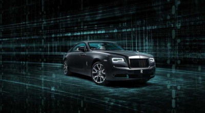 Rolls-Royce a pregătit versiunea specială Wraith Kryptos Collection, în care a criptat un mesaj secret! - Photo