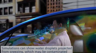 (Video) Iată cum se poate răspândi coronavirusul în caz de strănut în interiorul unei mașini ce are condiționerul pornit ! - Photo