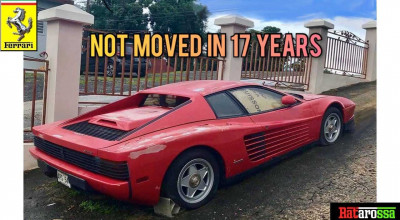 (VIDEO) Acest Ferrari Testarossa a stat abandonat 17 ani, iar acum se vinde cu un preț de doar 30 de mii de dolari! - Photo
