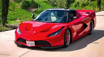A sacrificat o Acura NSX pentru a construi o replică Ferrari LaFerrari, acum o vinde cu 110.000 de dolari - Photo