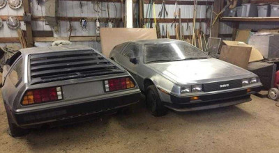 În California au fost găsite două exemplare DeLorean DMC-12, abandonate 40 de ani în urmă. Unul dintre ele are un parcurs de doar 2.6 km! - Photo