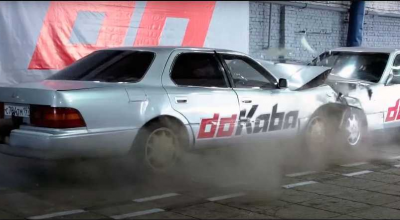 (VIDEO) Lexus LS400 versus Mercedes-Benz W140! Află cine va fi mai rezistent într-un impact frontal - Photo