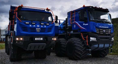 (VIDEO) Acesta e Arktika, cel mai capabil (și scump) model oferit de Kamaz - Photo