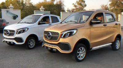 Seamănă cu un Mercedes-Benz în miniatură, nu? În realitate însă, e o copie low-cost produsă în Uzbekistan - Photo