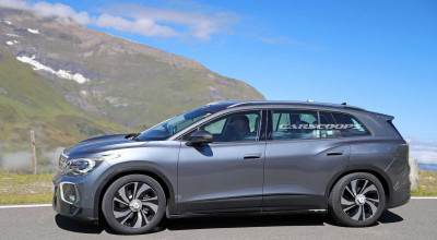 Iată primele imagini spion ale Volkswagen ID.6, SUV-ul electric ce va concura cu Tesla Model X - Photo