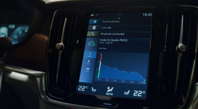Volvo oferă tehnologia Advanced Air Cleaner, sistemul inteligent ce curăță aerul din interiorul mașinii - Photo