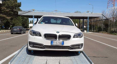 Furat în Italia, reținut în România. BMW-ul era transportat de un moldovean - Photo