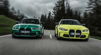 BMW a prezentat oficial noile M3 și M4 Coupe: versiunile de bază vor oferi 480 CP și cutie manuală - Photo