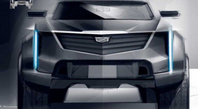 Cadillac a dezvăluit designul unui SUV misterios - Photo