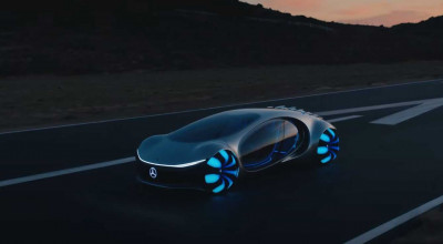 (VIDEO) Mercedes-Benz prezintă conceptul viitorului în acțiune. Nu are volan, ci un senzor de pulsație - Photo