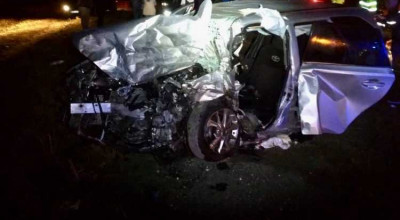 Detalii șocante în cazul accidentului soldat cu trei morți de la Râșcani! Familia din a doua mașină se întorcea de la botezul copilului - Photo