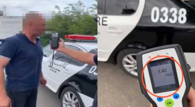 (VIDEO) Un șofer de camion, prins beat criță la frontieră! Avea 1.45 mg/l în aerul expirat (VIDEO) Un șofer de camion, prins beat criță la frontieră! Avea 1.45 mg/l în aerul expirat - Photo