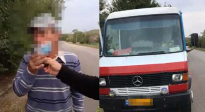 Un șofer din Cahul, prins băut la volanul unui microbuz ce avea 14 persoane la bord Un șofer din Cahul, prins băut la volanul unui microbuz ce avea 14 persoane la bord - Photo