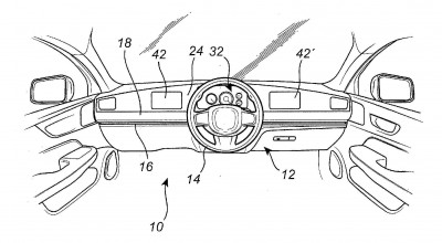 Volvo a patentat o tehnologie inedită: Volanul glisant ce poate ”migra” pe partea opusă - Photo