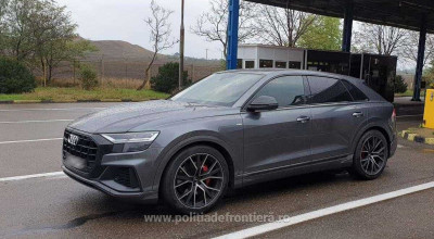 Ghinionul unui moldovean: Prins la volanul unui Audi Q8 furat din Franța. SUV-ul a fost reținut la Vamă Ghinionul unui moldovean: Prins la volanul unui Audi Q8 furat din Franța. SUV-ul a fost reținut la Vamă - Photo