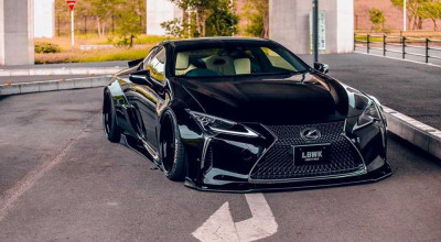 Liberty Walk a construit cel mai impresionant și agresiv Lexus LC500 din lume! - Photo