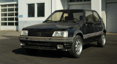 Acest 205 GTi va fi recondiționat chiar de Peugeot, cu ocazia aniversării a 210 ani de la fondarea companiei - Photo