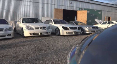 Aceste Mercedes-uri pregătite pentru piața din Japonia nu vor mai primi o a doua viață, însă vor fi sacrificate pentru o cauză nobilă - Photo