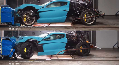 (VIDEO) Crash test de milioane! Cum este încercat hypercarul Rimac C_Two - Photo