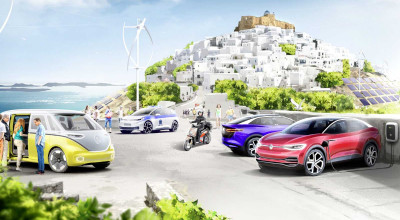 Volkswagen va transforma o insulă din Grecia într-o zonă verde cu mașini electrice, panouri solare și energie eoliană - Photo