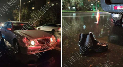 Șocant! Vezi momentul în care o femeie care traversează neregulamentar este spulberată de un Mercedes (VIDEO) - Photo