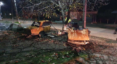 Accident grav la Căușeni! Un tânăr a decedat pe loc după ce VAZ-ul cu care se deplasa a fost rupt în două - Photo