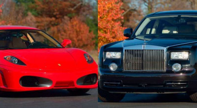 Un Ferrari F430 și un Rolls-Royce Phantom ce i-au aparținut lui Donald Trump vor fi scoase la vânzare - Photo