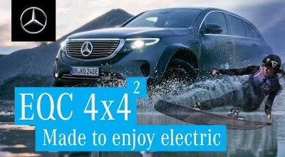 (VIDEO) Mercedes a publicat un spot publicitar în care demonstrează capacitățile modelului EQC 4x4² - Photo