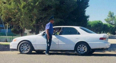 Președintele Turkmenistanului a interzis elementele negre pe mașinile din țară! Șoferii sunt nevoiți să le revopsească - Photo