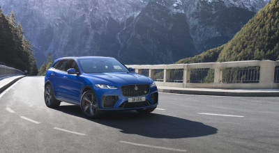 Jaguar F-Pace SVR se actualizează: Mai confortabil și mai rapid cu 0.3 secunde - Photo