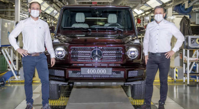 O nouă bornă importantă pentru Mercedes-Benz G-Class: 400.000 de unități asamblate - Photo