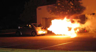 Cel mai tare Volkswagen Beetle, cu motor reactiv, e de vânzare. Se cere o avere pentru el - Photo