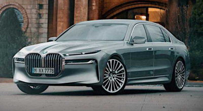 Imaginați-vă că acest BMW ar putea fi concurentul lui Mercedes-Benz S-Class W223! - Photo