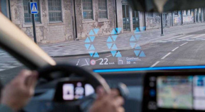 Volkswagen și-a prezentat noul sistem de proiecție pe parbriz, cu realitate augmentată - Photo
