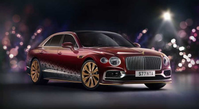 Bentley a dezvăluit un Flying Spur special, realizat la comanda lui Moș Crăciun! - Photo