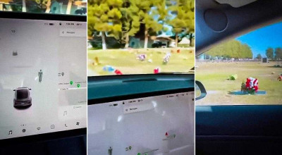 Video viral: Scanerele autopilotului Tesla au detectat ”oameni” într-un cimitir pustiu - Photo
