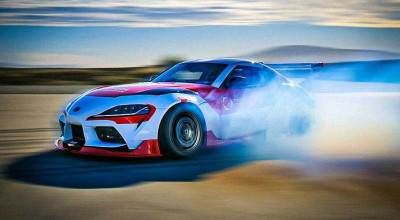 Noua Toyota Supra nu mai are nevoie de șofer pentru a face DRIFT! Exercițiul este efectuat de un sistem autonom de condus - Photo
