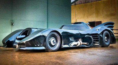 A fost scoasă la vânzare replica mașinii lui Batman cu care te poți deplasa chiar și pe drumurile publice - Photo
