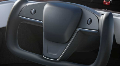 Noua Tesla Model S facelift ar putea avea probleme de comercializare din cauza volanului - Photo